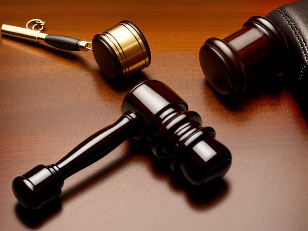 An image of a gavel and handcuffs, symbolizing the legal consequences of DUI.