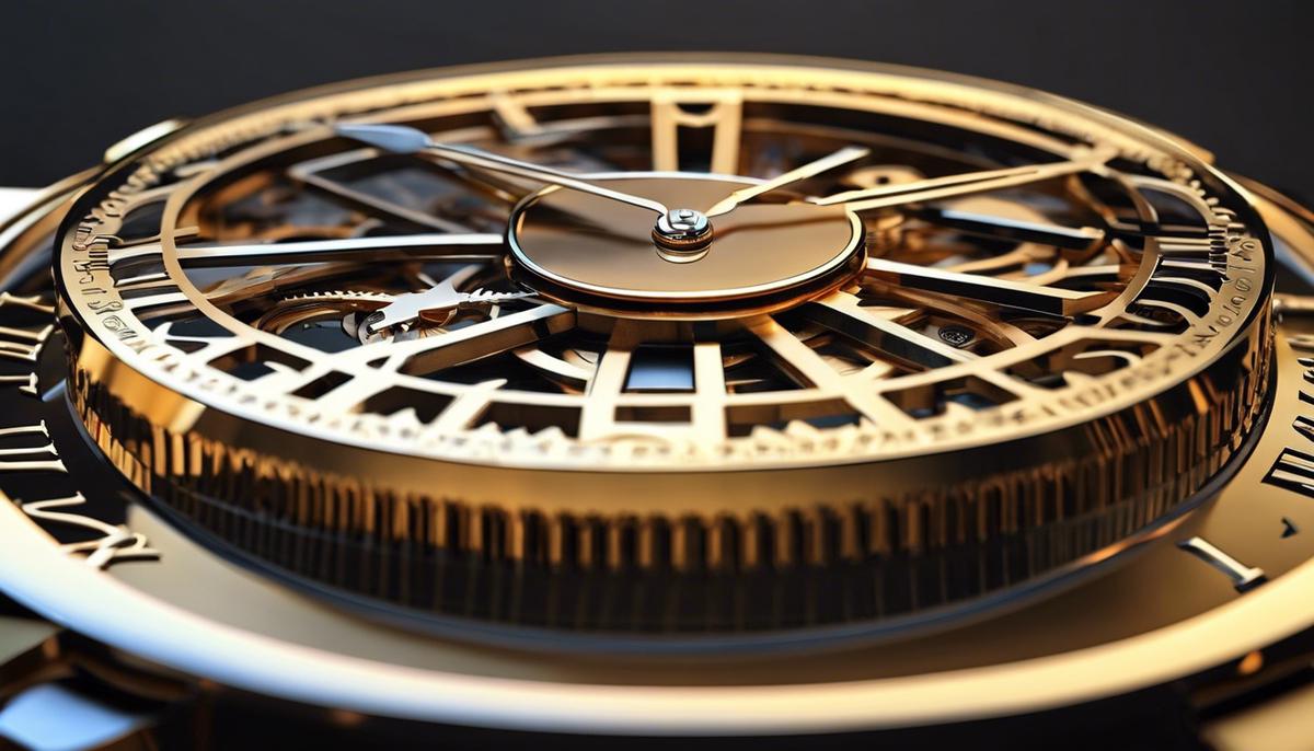 An image depicting the interlocking gears of a timepiece, symbolizing the seamless interrelation of the cornerstone principles of personal injury law defense.